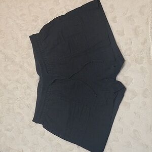 Linen shorts - Old Navy, Medium, Black